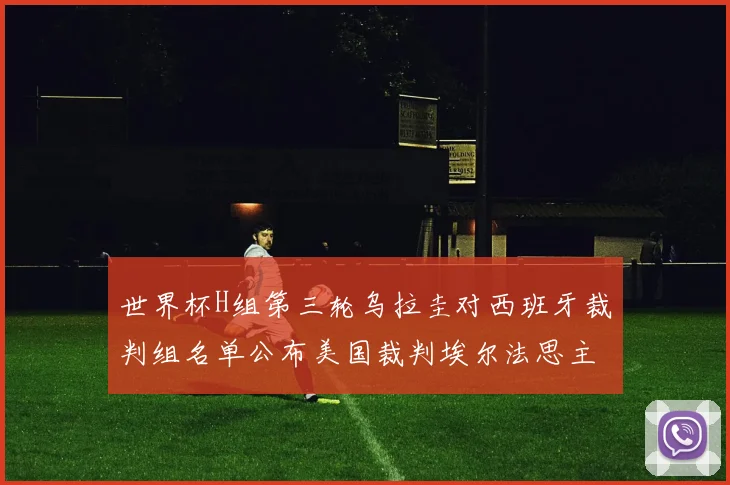 世界杯H组第三轮乌拉圭对西班牙裁判组名单公布美国裁判埃尔法思主裁判